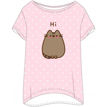 Dámské triko na spaní kočička Pusheen