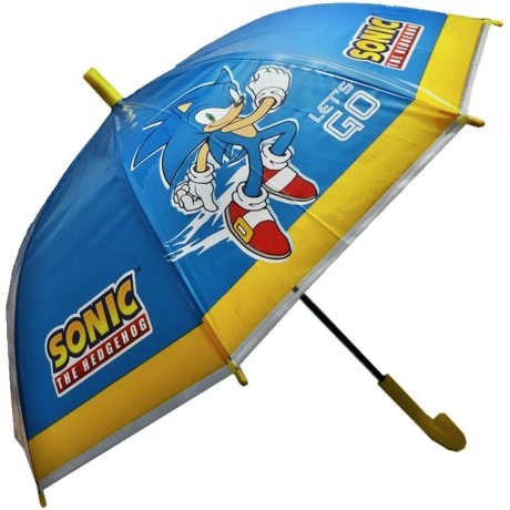 Dětský vystřelovací deštník Ježek Sonic