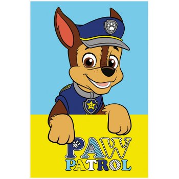 Dětský ručník Tlapková patrola - policista Chase
