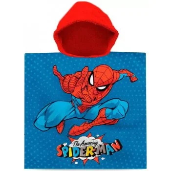 Dětské pončo - plážová osuška s kapucí Amazing Spiderman