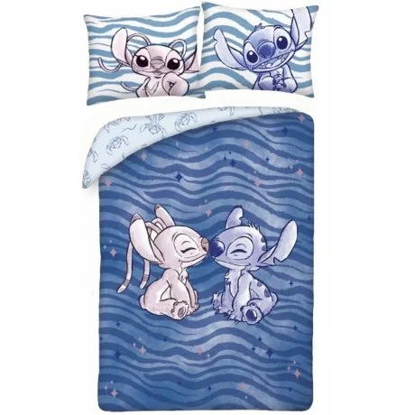 Bavlněné ložní povlečení Lilo & Stitch - Wave