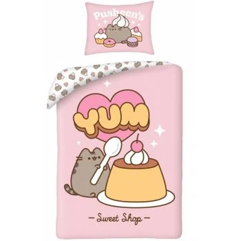 Bavlněné ložní povlečení Pusheen - Yum