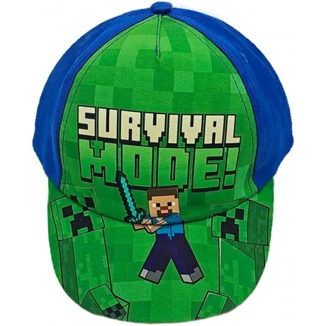 Dětská kšiltovka Minecraft - Survival Mode