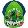Baseballová čepice s kšiltem Minecraft - motiv BOOM. Na předním panelu kšiltovky a na kšiltu je nápis BOOM obrázek a tří Creeperů z legendární hry Minecraft. Zbývající část čepice je modrá. Ze zadní strany je nastavovací pásek se suchým zipem. Tuto kšiltovku Minecraft nabízíme ve vel. 54 pro děti cca 8-11 let, nebo 56 pro teenagery cca 12-15 let.
TIP • Prohlédněte si celou naši nabídku bytových doplňků, doplňků oblečení a školních potřeb s motivem Minecraft.
Upozornění: Cena tohoto produktu se může lišit podle velikosti. Pro zjištění odpovídající ceny zvolte požadovanou velikost.