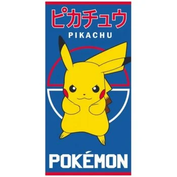 Plážová osuška Pokémon Pikachu - Bleskový útok