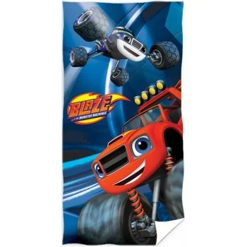 Dětská osuška Plamínek a čtyřkoláci - Blaze a Darington