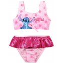 Dívčí dvojdílné plavky Lilo & Stitch s volánkem