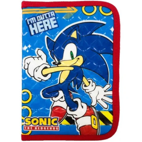 Školní penál Ježek Sonic