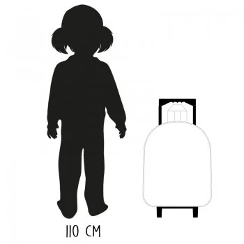 Dětský cestovní 3D batoh na kolečkách Minnie Mouse