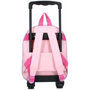 Dětský cestovní 3D batoh na kolečkách Minnie Mouse