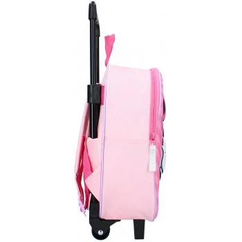 Dětský cestovní 3D batoh na kolečkách Minnie Mouse
