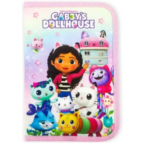 Dívčí školní penál Gábinin kouzelný domek