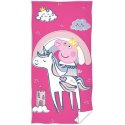 Bavlněná plážová osuška Prasátko Peppa - Princezna