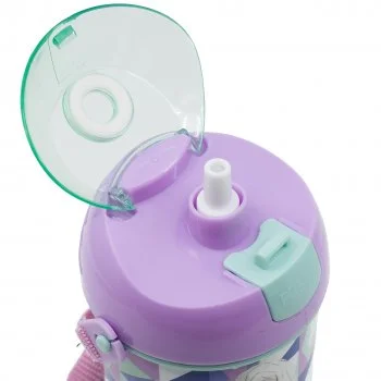 Plastová láhev na pití s víčkem Ledové království