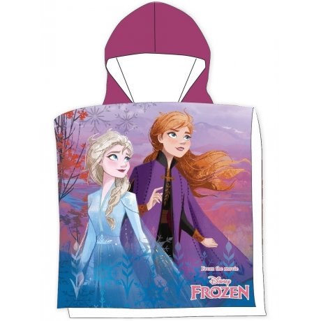 Koupací pončo - osuška s kapucí Ledové království - Frozen