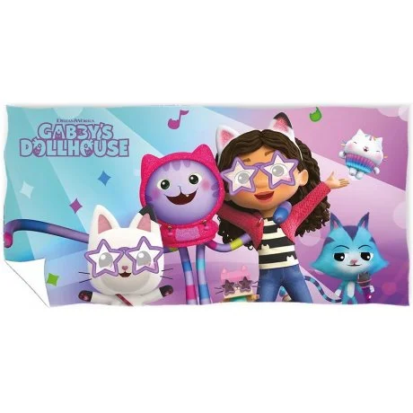 Bavlnená osuška Gábinin kouzelný domek - Rozjezdy pro hvězdy