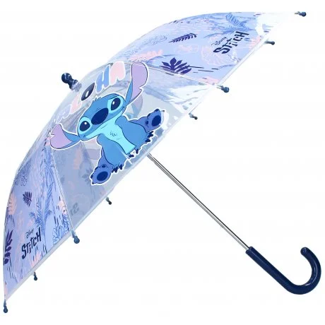 Dětský transparentní deštník Lilo & Stitch