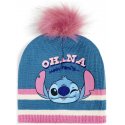 Dívčí zimní čepice s bambulí Lilo a Stitch