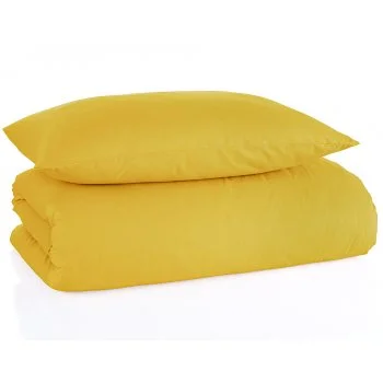 Bavlněné jednobarevné ložní povlečení - hořticové