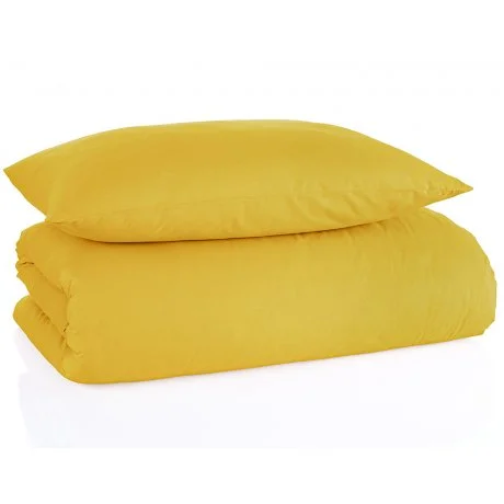 Bavlněné jednobarevné ložní povlečení - hořticové