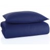 Souprava ložního povlečení BedTex Exclusive Collection v modré barvě. Je vyrobena z 100% bavlny ve zpracování Renforcé, což zajišťuje odolnost a jemnost. Barvení reaktivními barvami garantuje trvanlivost a stálost barev. Rozměr přikrývky 140 x 200 cm, polštář 70 x 90 cm. Praktické zapínání na zip.