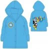 Chlapecká pláštěnka Mickey Mouse s obrázkem legendárního myšáka ze studia Walt Disney. Tato odolná pláštěnka se zapínáním na druky a větráním v podpaží je ideální pro deštivé všední dny do školky, školy nebo na víkendové výlety. Dostupná ve třech velikostech.