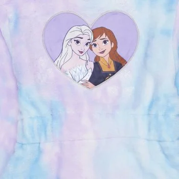 Dívčí pestrobarevný župan Ledové království