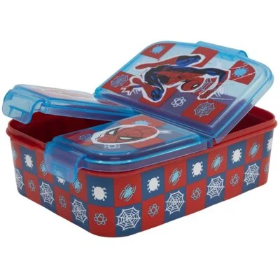 Multibox na svačinu Spiderman Arachnid se 3 přihrádkami