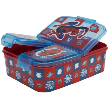 Multibox na svačinu Spiderman Arachnid se 3 přihrádkami
