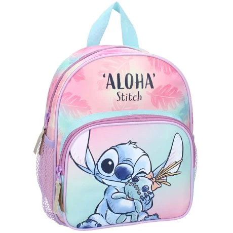 Dětský batoh s přední kapsou Lilo & Stitch