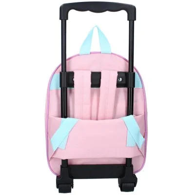 Dětský cestovní 3D batoh na kolečkách Stitch a Scrump