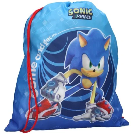 Sáček na přezůvky / vak na záda Ježek Sonic Prime