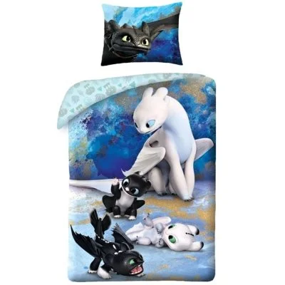 Bavlněné ložní povlečení Jak vycvičit draka