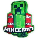 Tvarovaný 3D polštář Minecraft - Creeper & TNT