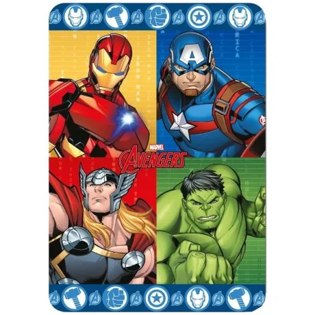 Dětská flísová deka Avengers