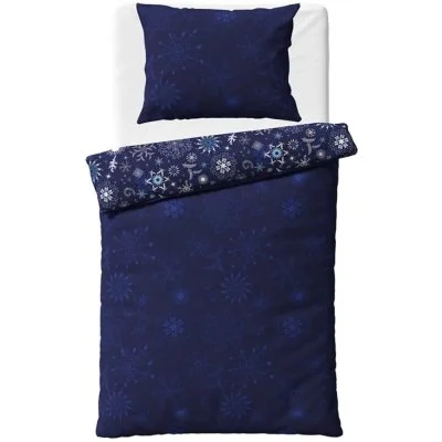 Bavlněné ložní povlečení - Ledové vločky