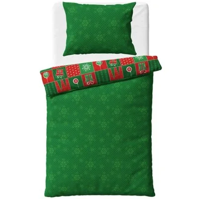 Bavlněné ložní povlečení - Vánoční Patchwork
