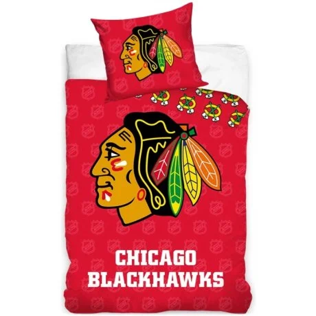 Hokejové ložní povlečení NHL Chicago Blackhawks Shields