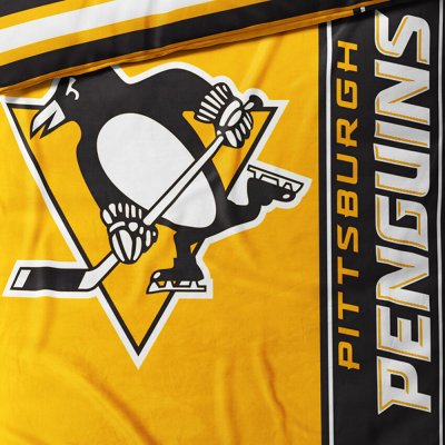 Mikroplyšové ložní povlečení NHL Pittsburgh Penguins
