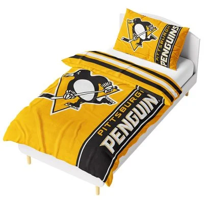 Mikroplyšové ložní povlečení NHL Pittsburgh Penguins