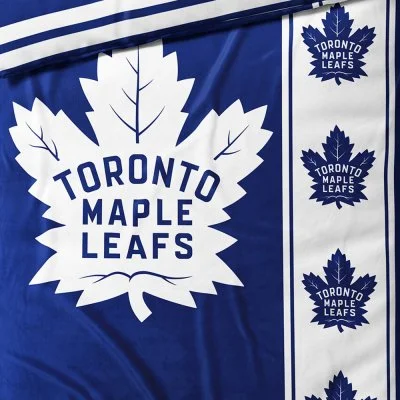 Mikroplyšové ložní povlečení NHL Toronto Maple Leafs