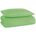 Bavlněné jednobarevné ložní povlečení - zelené