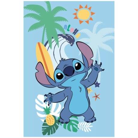 Dětská fleecová deka Lilo & Stitch - Aloha