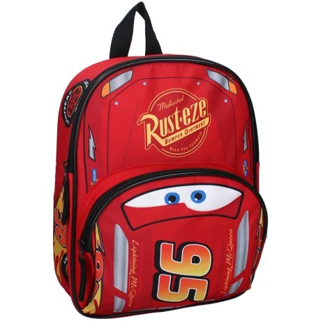 Dětský batoh s přední kapsou Auta - Blesk Mc Queen 95