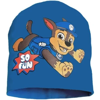 Chlapecká jarní / podzimní čepice Tlapková patrola - So Fun