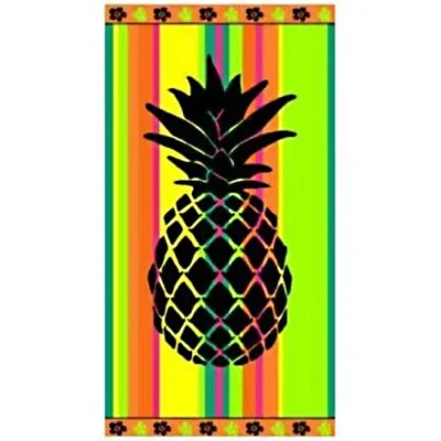Velká oboustranná plážová osuška Ananas