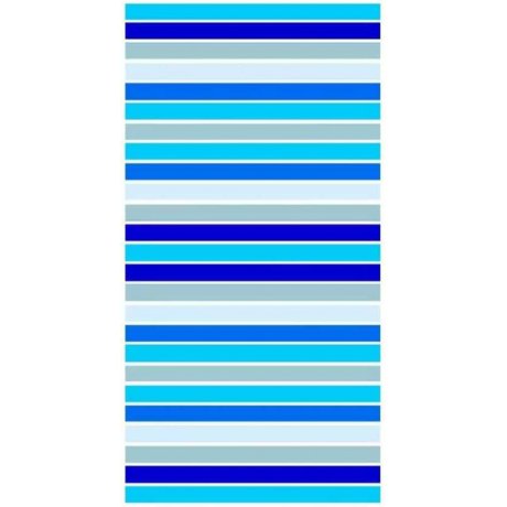Velká oboustranná plážová osuška Blue Stripes