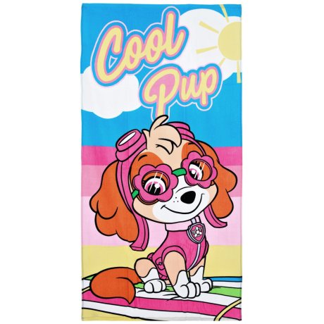 Dívčí plážová osuška Tlapková patrola - Cool Pup