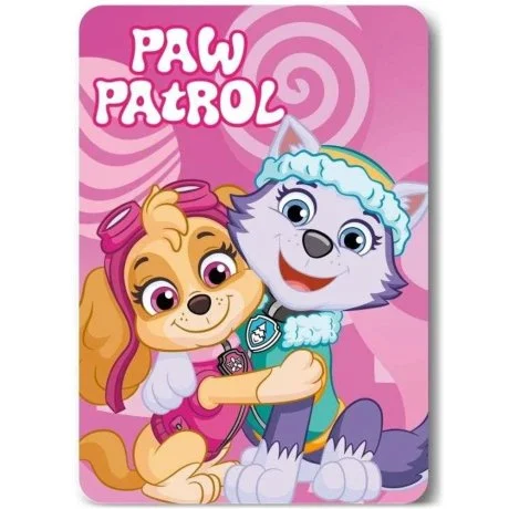 Dívčí fleecová deka Tlapková patrola - Skye a Everest