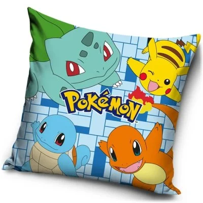 Povlak na polštář Pokémoni - Pikachu a jeho přátelé